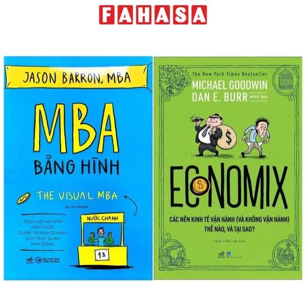 Combo Sách Economix - Các Nền Kinh Tế Vận Hành (Và Không Vận Hành) Thế Nào Và Tại Sao?+ MBA Bằng Hình-The Usual MBA