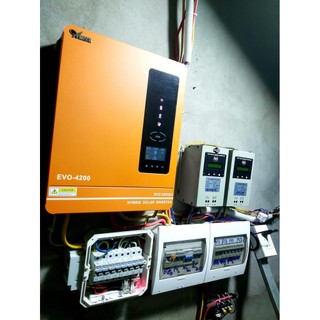 Biến tần năng lượng mặt trời hỗn hợp evo-4200w-24v on /off sci evo-4200