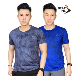 Sale T6 Áo Phông Thể Thao Nam Họa Tiết Loang Mùa Dáng Xuông Thoải Mái Thiết Kế Lổ Thoát Khí Mau Khô Tập Luyện Mùa Hè