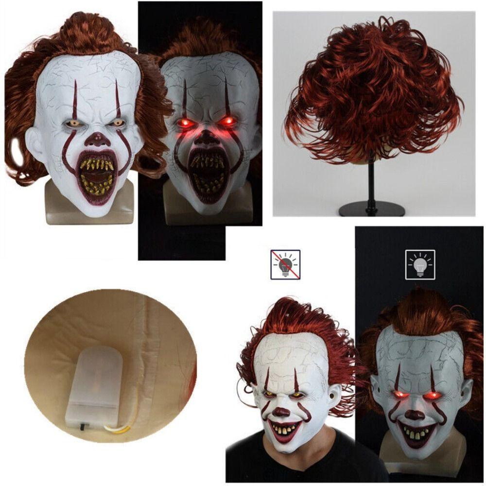 Bộ Đồ Hóa Trang Chú Hề joker Phát Sáng Trong Đêm halloween
