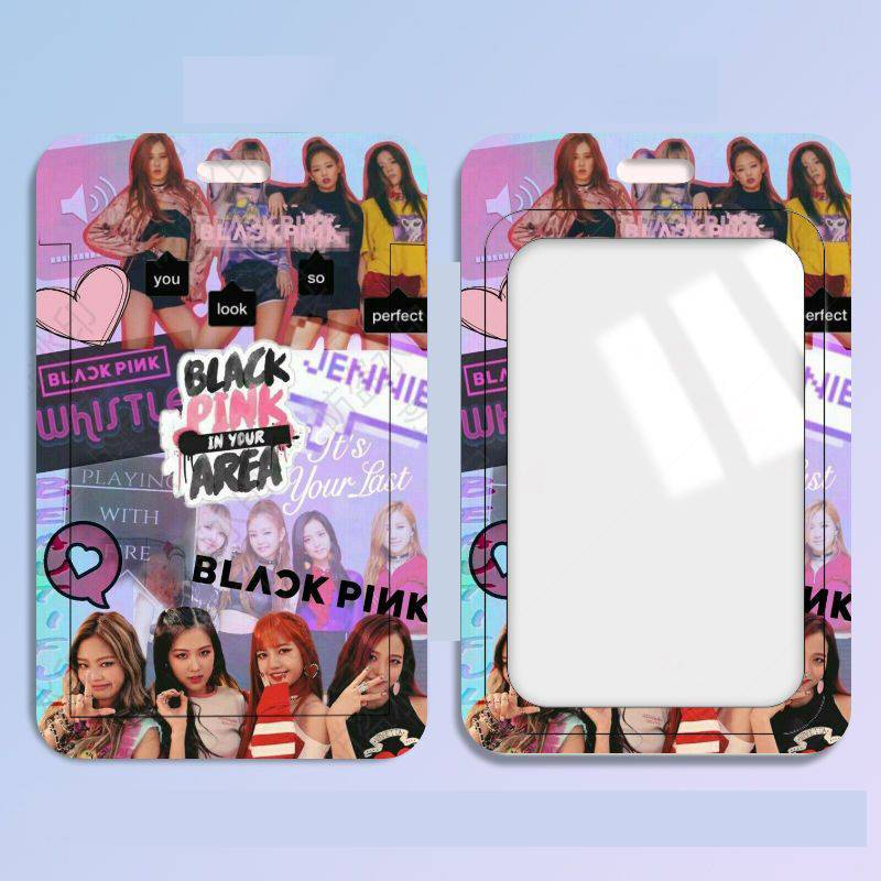 Bộ Thẻ Hình Nhóm Nhạc blackpink jisoo lisa