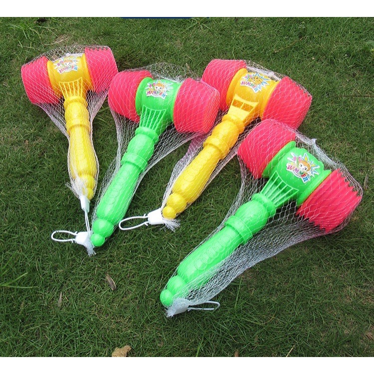 Búa Đồ Chơi Trẻ Em, Búa Gõ Hơi 2 Đầu kêu chip chip Giáo Cụ Dạy Học Cho Bé hàng đẹp