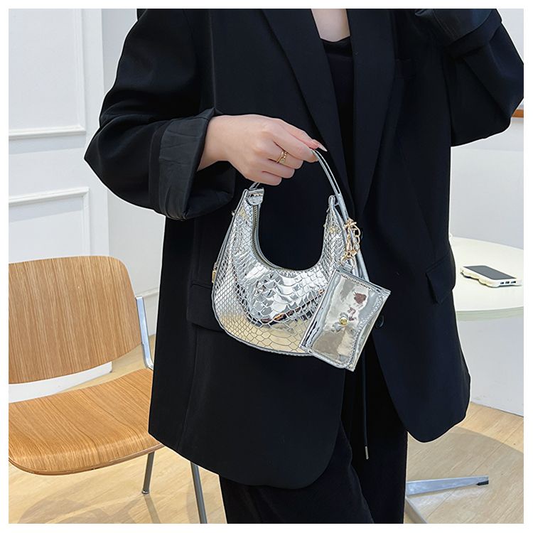 Niche Túi Đeo Một Bên Vai Da Rắn Chống Thấm Nước Thời Trang Cao Cấp Đơn Giản Di Động haobing Biqu Phong Cách Mới Cho Nữ