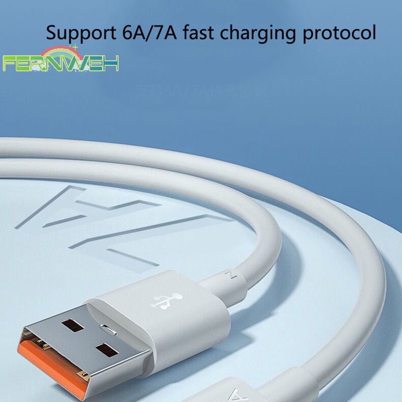 Dây Cáp Sạc usb Loại c 7a 100w Siêu Nhanh Cho huawei mate40pro nova9