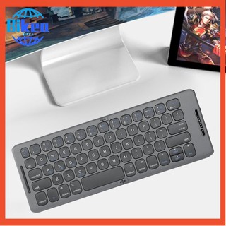 Bàn phím bluetooth không dây siêu mỏng 65 phím có thể gấp gọn tiện dụng