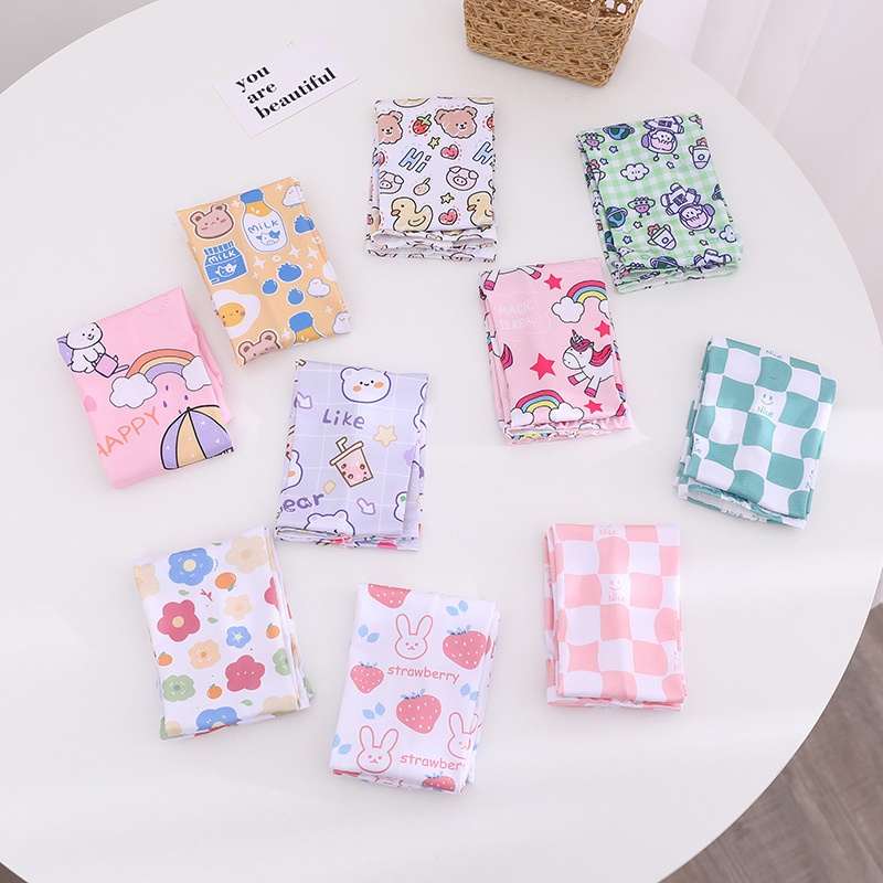 1 Cặp Găng Tay Chống Nắng Tia uv Họa Tiết Hoạt Hình Dễ Thương Dành Cho Bé Gái 3-12 Tuổi