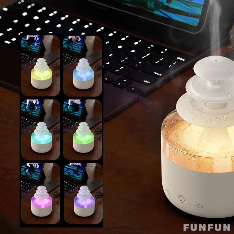 Máy Phun Sương Tạo Ẩm 500ml Với Cáp usb Cho Phòng Học / Phòng Ngủ