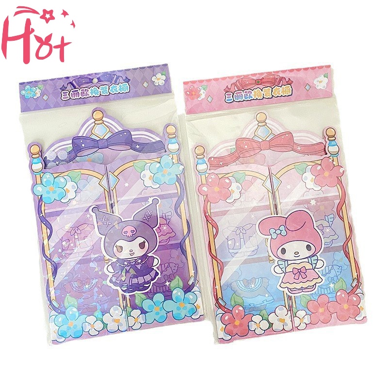 Jr Bộ Đồ Chơi Xếp Hình sanrio kuromi Dễ Thương diy