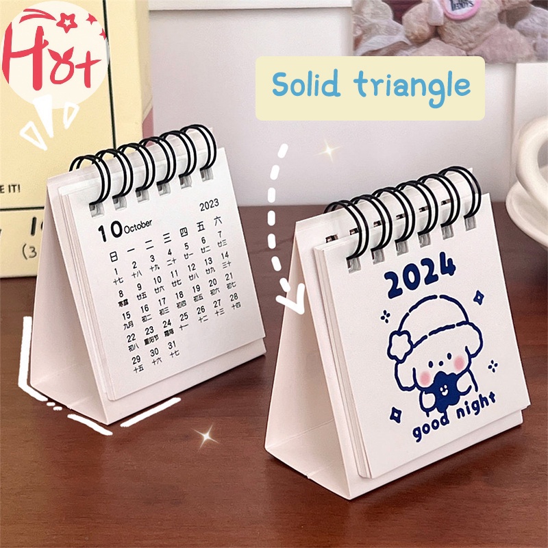 Jr Lịch Năm 2024 mini Để Bàn Tự Làm Hình Rồng Dễ Thương vn