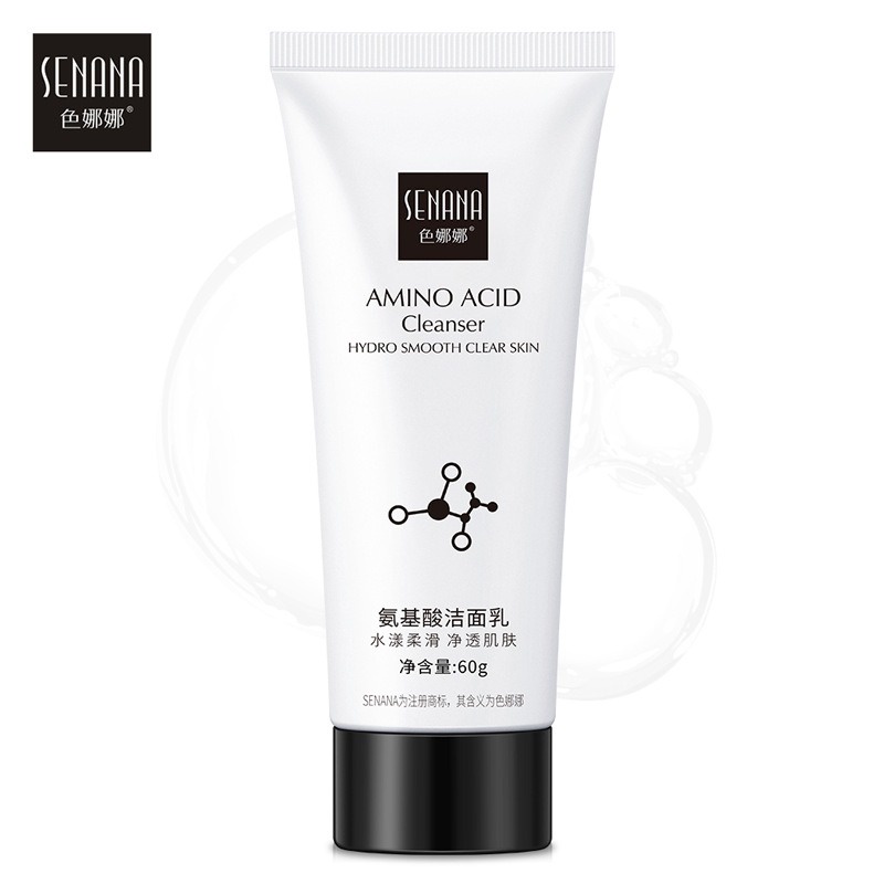 Senana Sữa Rửa Mặt Làm Sạch Sâu Dưỡng Ẩm Làm Trắng Da Cho Nam Nữ