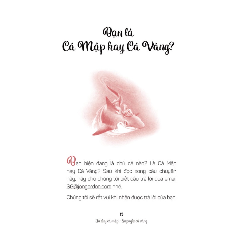 Sách - Tư Duy Cá Mập Suy Nghĩ Cá Vàng  - First News