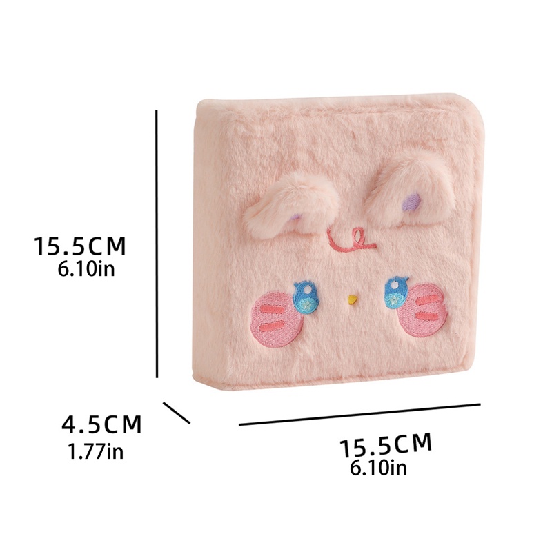 Album Ảnh Khổ a7 3inch 5inch polaroid Hình Cún Nhồi Bông Xinh Xắn