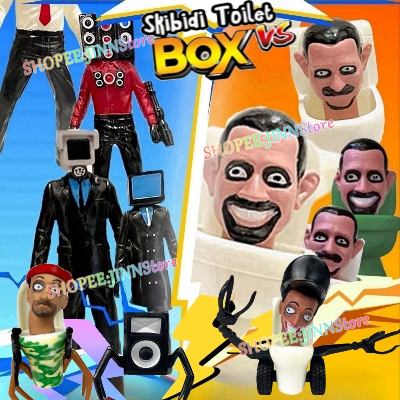 - Jn - skibidi Mô Hình Nhân Vật Người Đàn Ông Máy Ảnh tv Bằng pvc Trang Trí