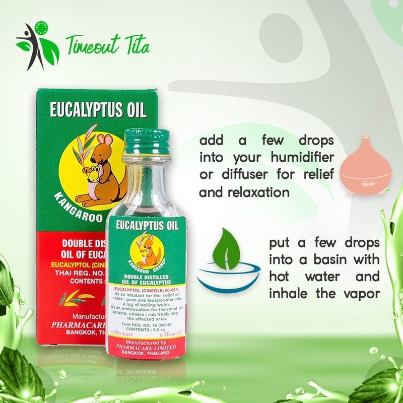 Dầu khuynh diệp Eucalyptus Oil Kangaroo Brand