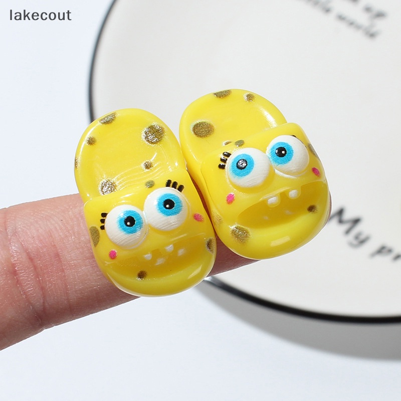 1 Đôi Dép Đi Trong Nhà Búp Bê Hình Nhân Vật Hoạt Hình Trang Trí Nhà Búp Bê