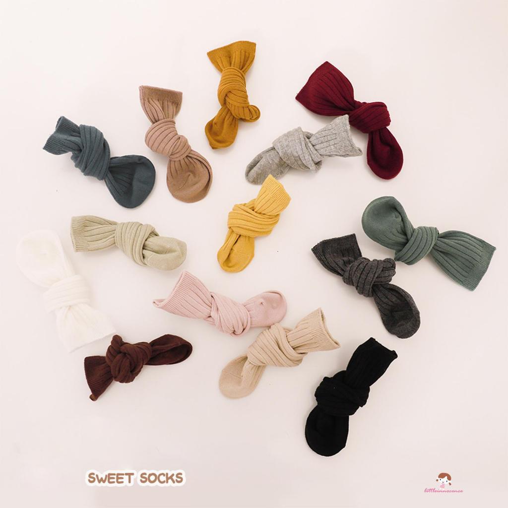 Tất Dệt Kim Dài Thời Trang Cho Bé Trai Và Bé Gái