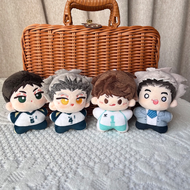 Set 100 Đồ chơi nhồi bông Hình Nhân Vật Phim Hoạt Hình haikyuu mob psycho