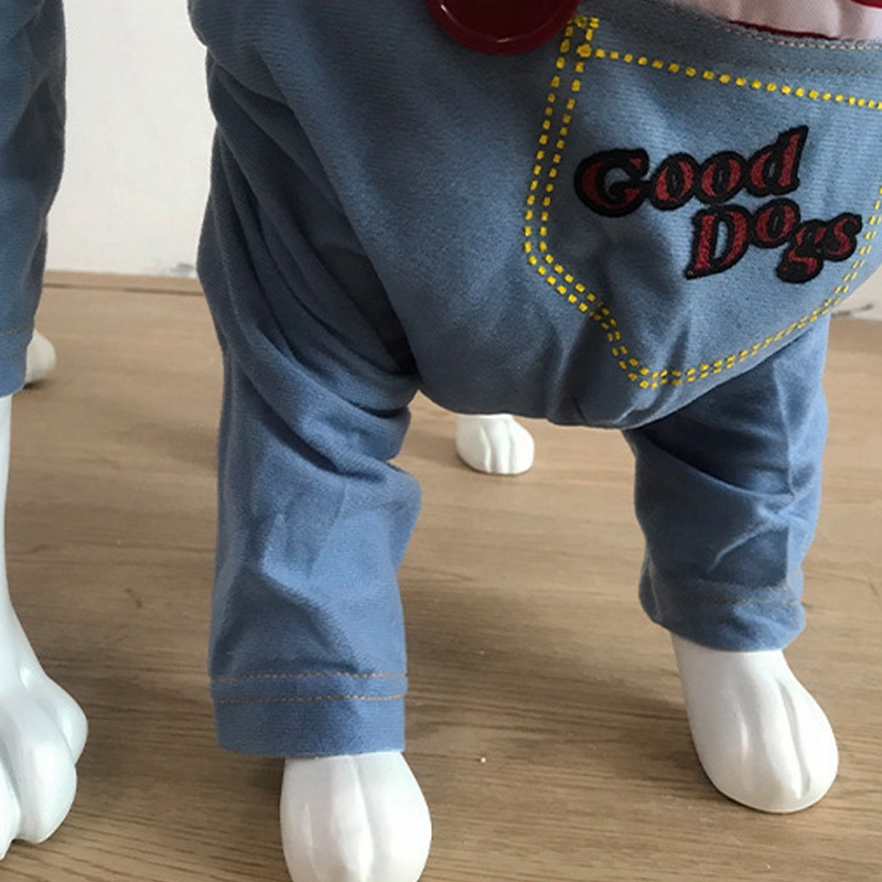 Bộ Đồ Hóa Trang Chú Chó chucky Đáng Sợ Dịp halloween