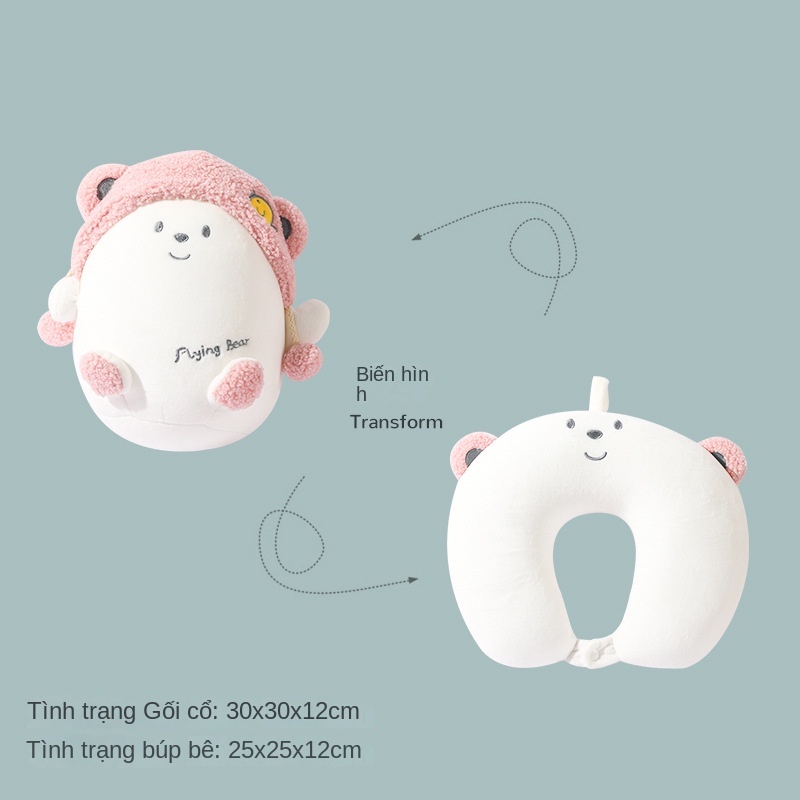 Gối Chữ u Họa Tiết Hoạt Hình Xinh Xắn one