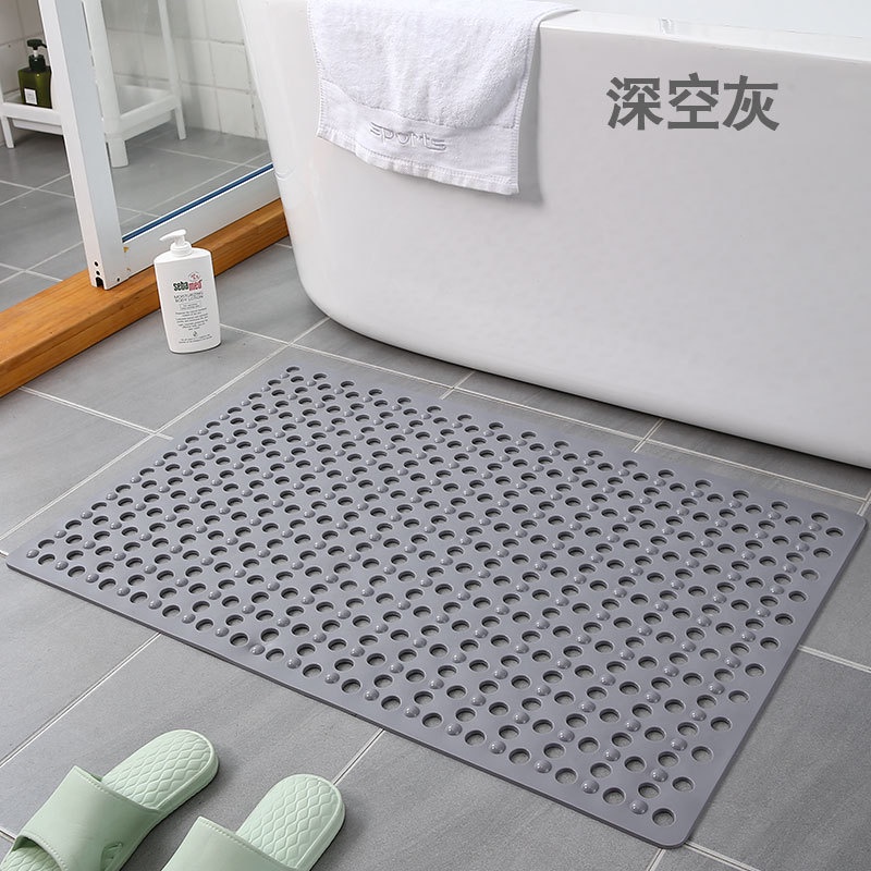 Thảm Lót Sàn Nhà Tắm Chống Trượt Hình Tổ Ong 46X79Cm * 6mm