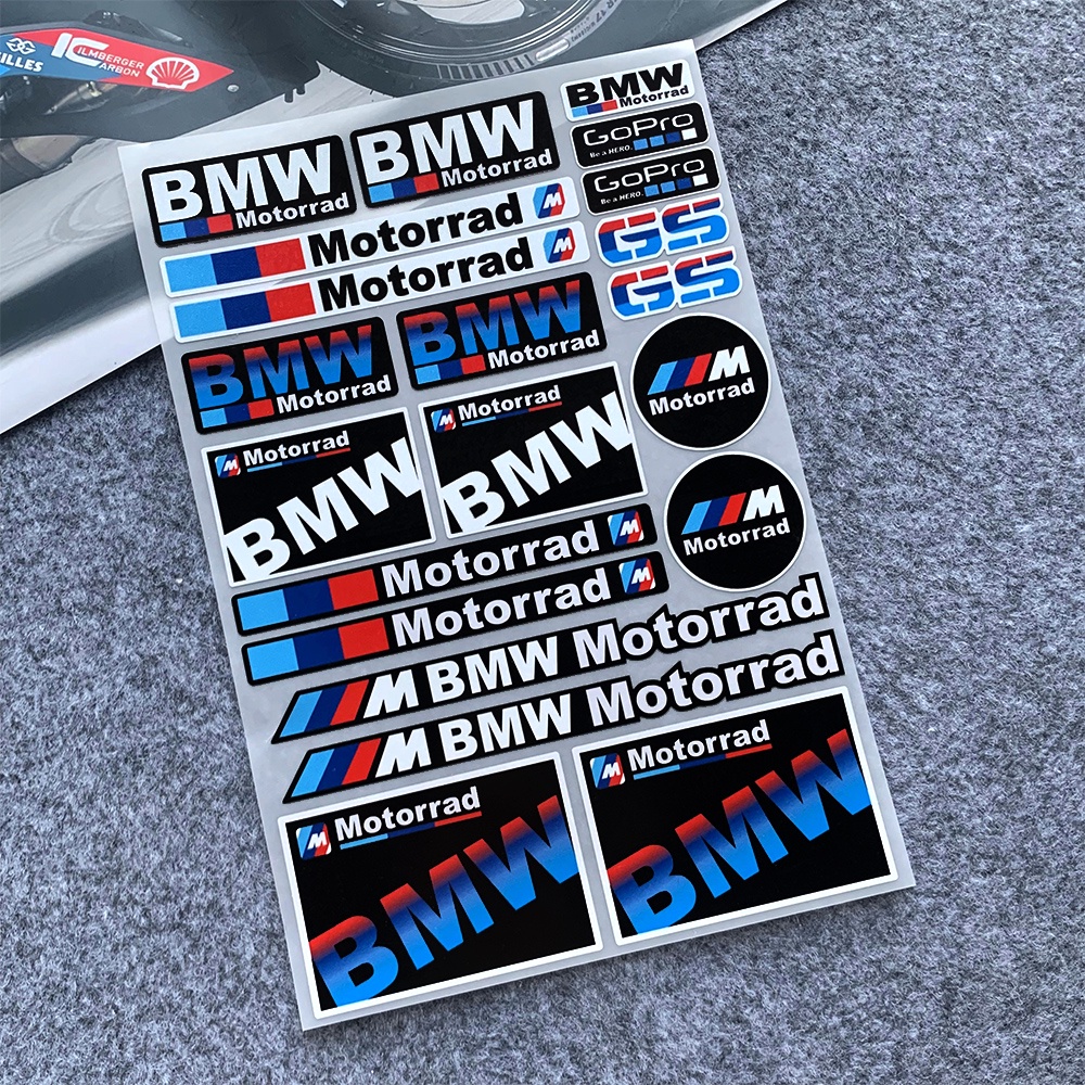 FENDER Miếng Dán Trang Trí Kính Chắn Gió Xe Mô Tô bmw s1000rr f850gs 1250gsa gs1250 r 1200 gs