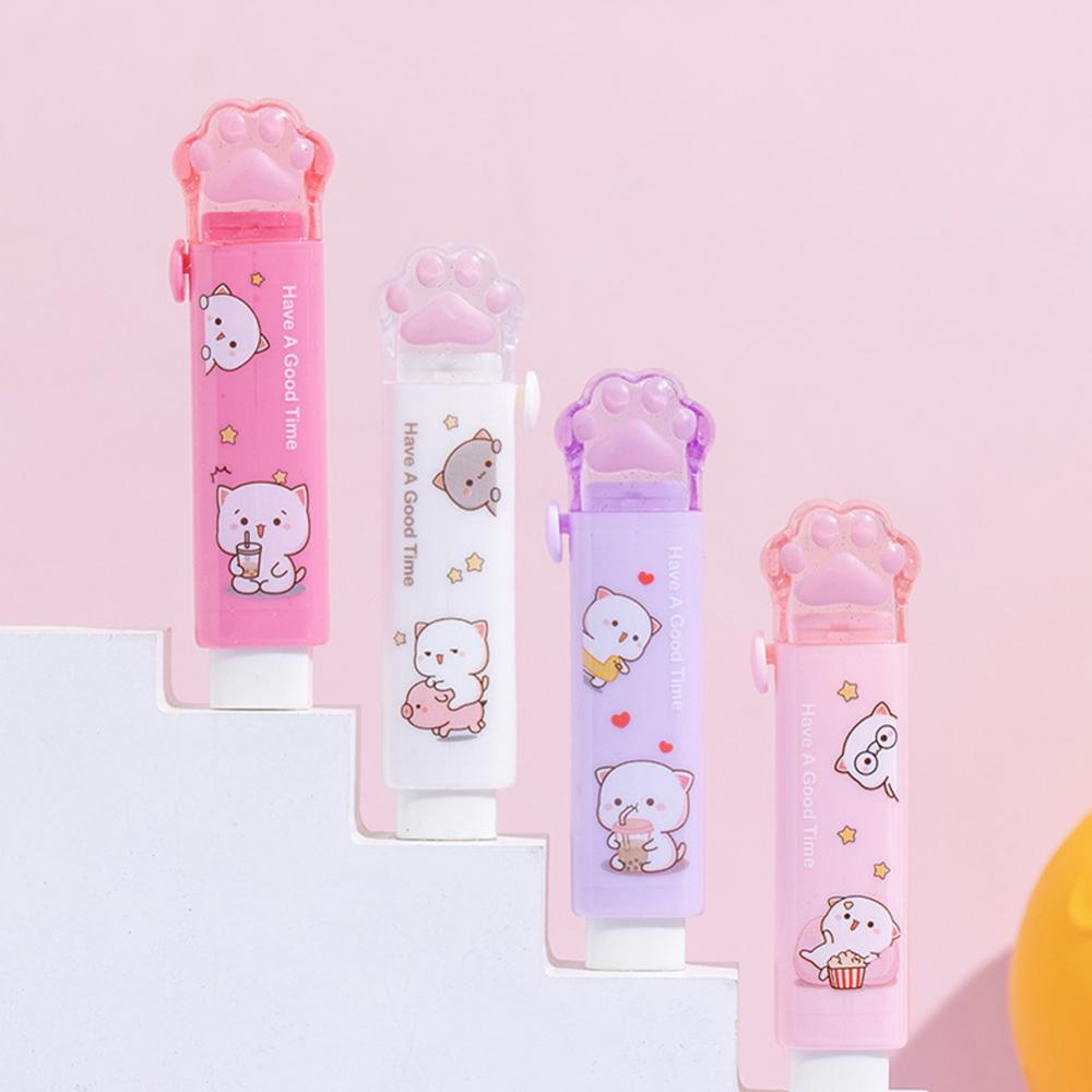 Mocandogo Cục Tẩy Bút Chì Bằng Cao Su a2h7 Họa Tiết Hoạt Hình Dễ Thương Cho Bé
