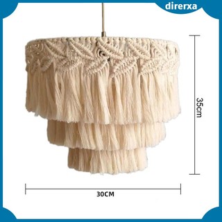 Macrame bóng đèn treo trần nhà độc đáo trang trí nhà cửa / văn phòng / phòng ngủ