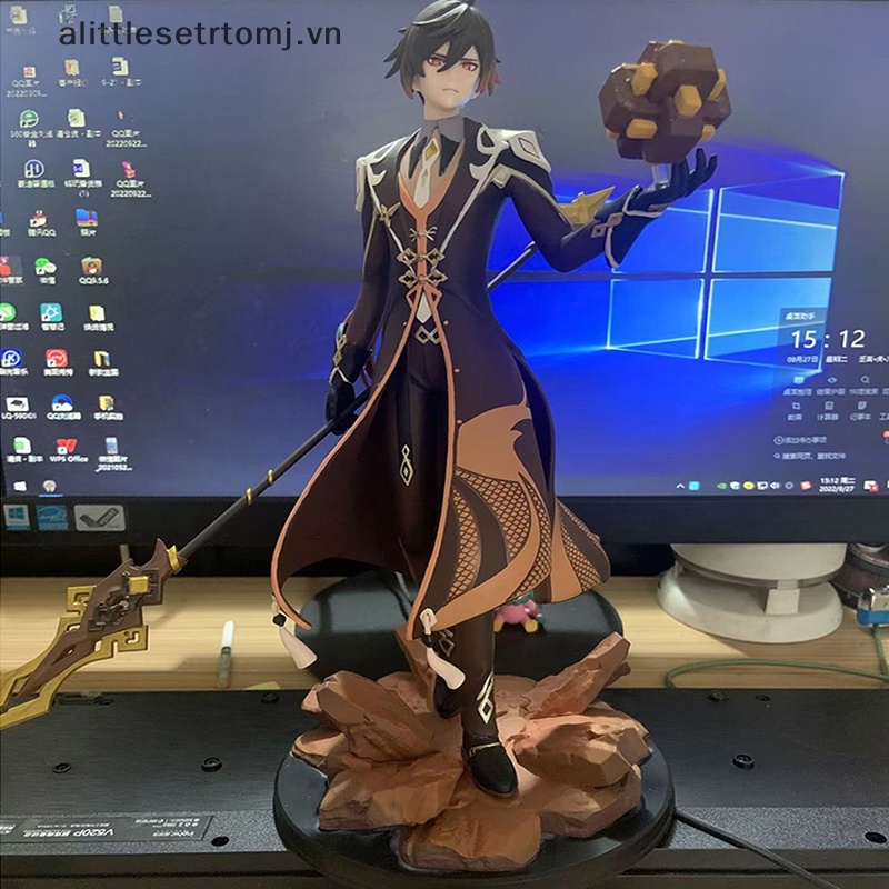 Mô Hình Đồ Chơi Nhân Vật alittlesetrtomj genshin Impreza zhongli zhong li Bằng pvc vn