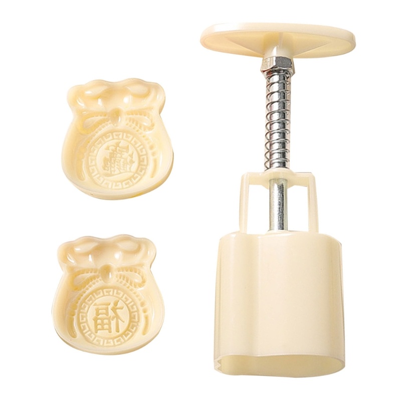 Khuôn Nhựa Làm Bánh Trung Thu 50g Tiện Dụng