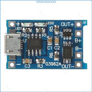 Bản mạch sạc pin lithium 5v 1a 18650 usb