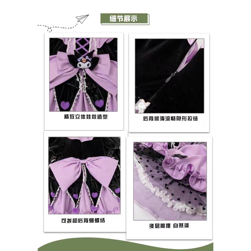 Đầm Công Chúa lolita Phong Cách Phương Tây Mẫu Mới 2023 Cho Bé Gái