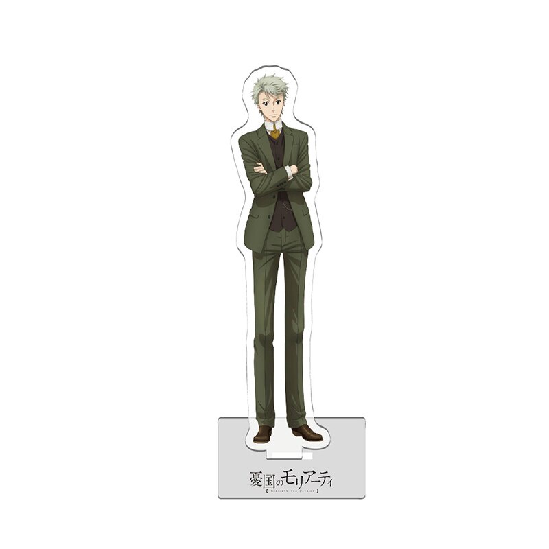 Mô hình Standee Nhà Ái Quốc Moriarty Anime Moriarty The Patriot William James Moriarty Sherlock Holmes phụ kiện cute
