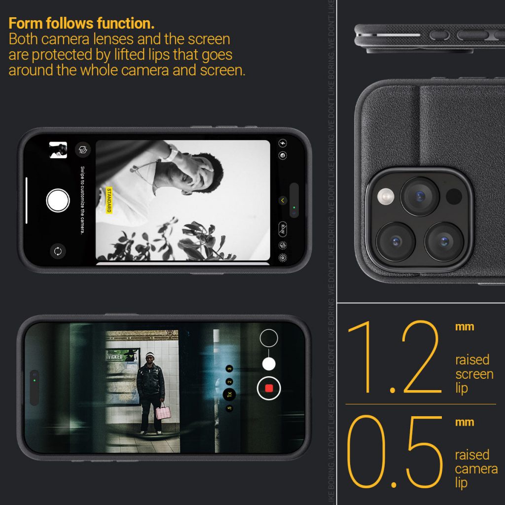 Ốp Lưng Spigen Caseology Athlex Active Black Dành Cho iPhone 15 Pro Max - Hàng Chính Hãng