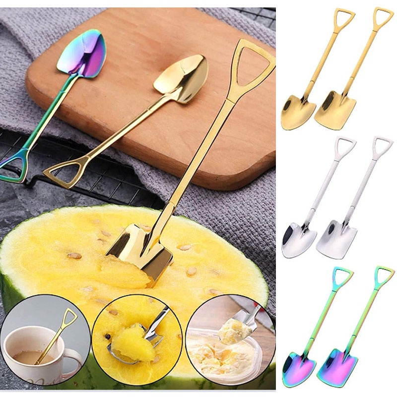 Muỗng Cà Phê Bằng Thép Không Gỉ 304 Phong Cách retro