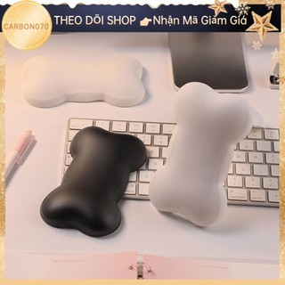 Carbon070 Chuột Cổ Tay Hỗ Trợ Chống Thấm Nước Công Thái Thân Thiện Với Da Bàn Phím Thoải Mái Miếng Lót Cho Việc Tại Nhà