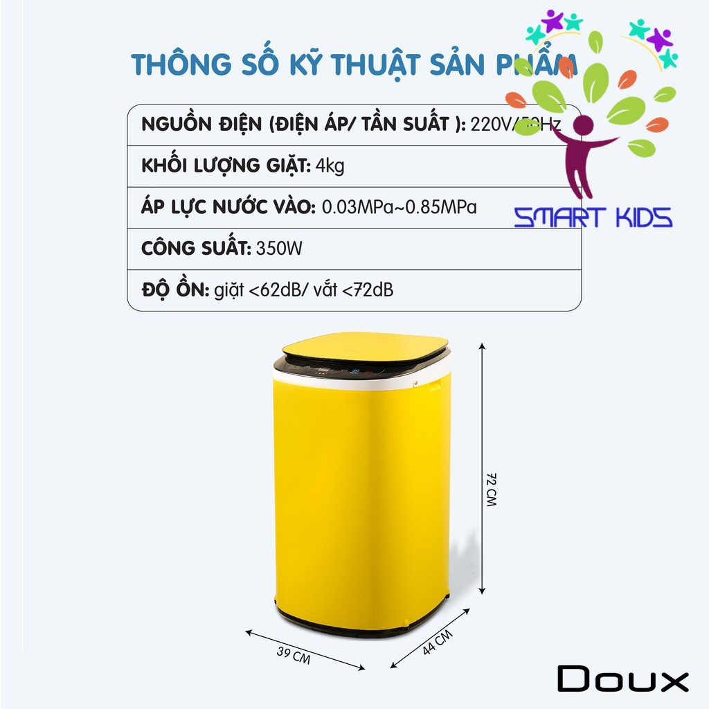 Máy giặt Mini Doux cho bé