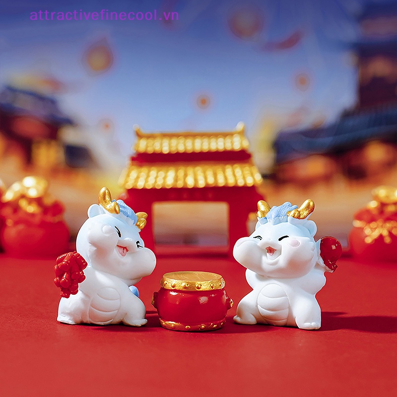 Acvn Tượng Rồng mini Dễ Thương Trang Trí Tiểu Cảnh Nhà Búp Bê