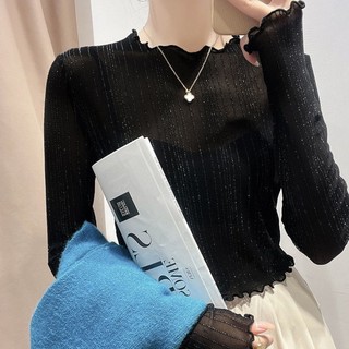 Thời Trang Áo Thun Lưới Xuyên Thấu Gợi Cảm Dành Cho Nữ