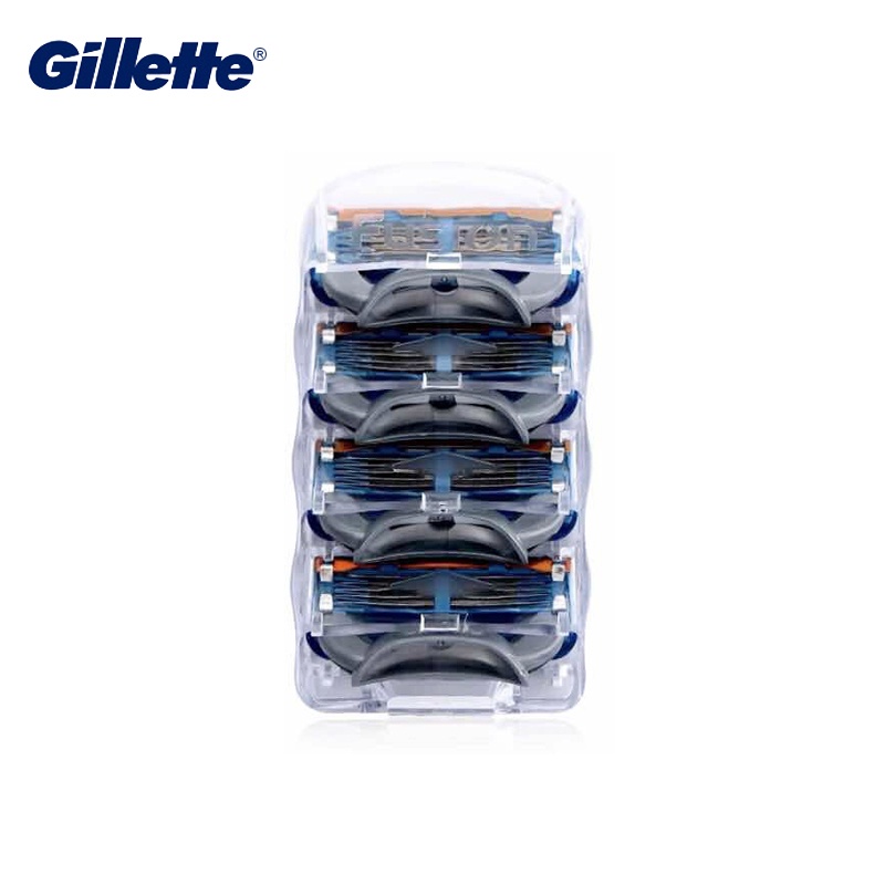 GILLETTE Illette Bộ 4 Lưỡi Dao Cạo Râu Thay Thế Cho Nam
