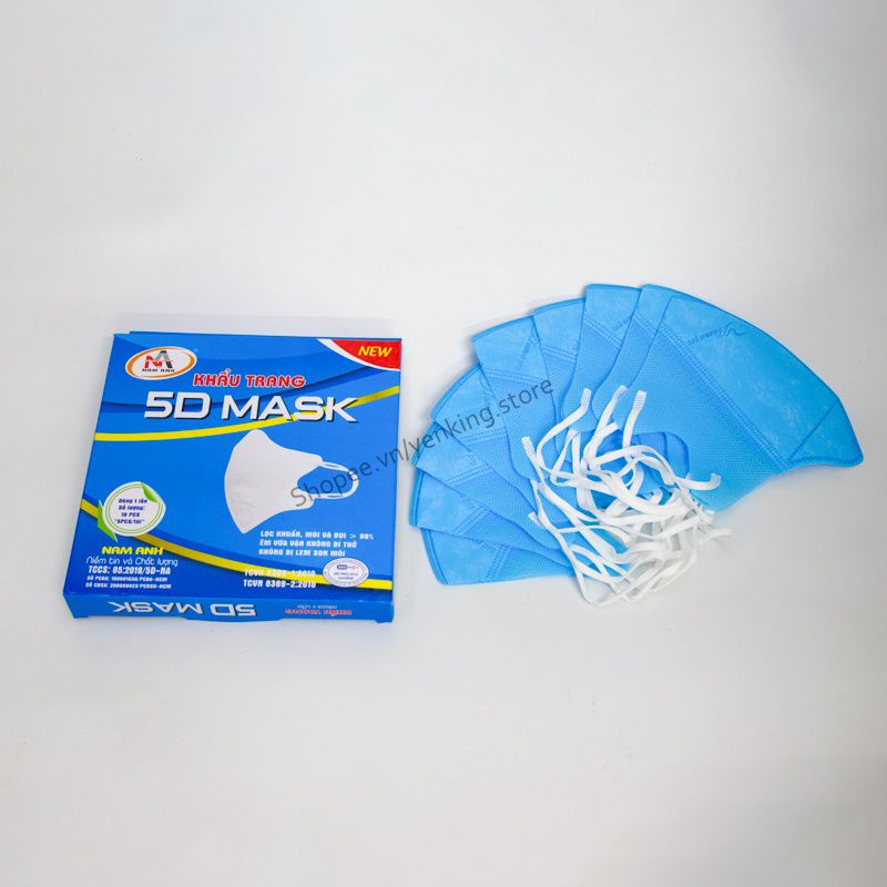 Khẩu trang 5d / khẩu trang 5d farmapro/ khẩu trang 5d nam anh