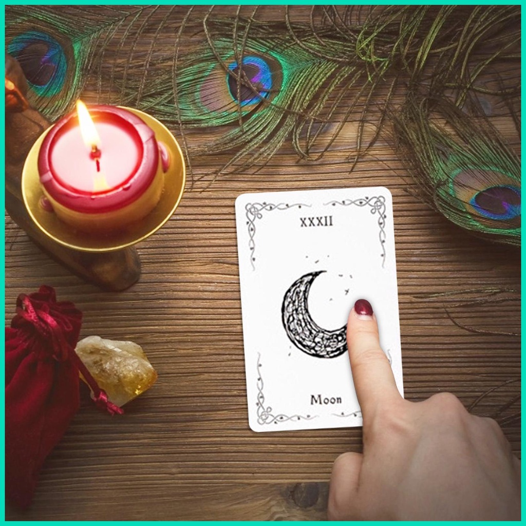 Bộ Bài tarot 36 Lá Phiên Bản Tiếng Anh Cho Người Mới Bắt Đầu