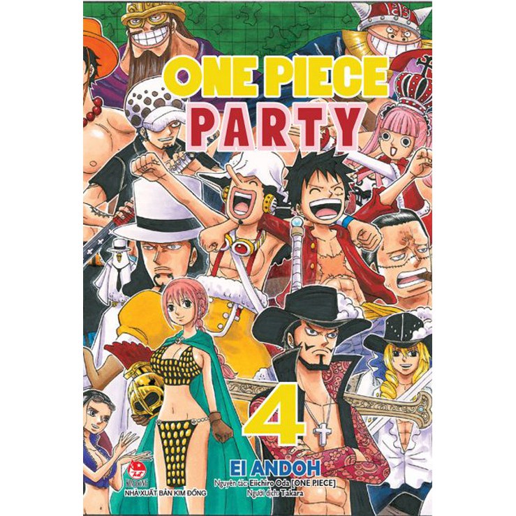 Sách One Piece Party  - Kim Đồng - Bản Quyền