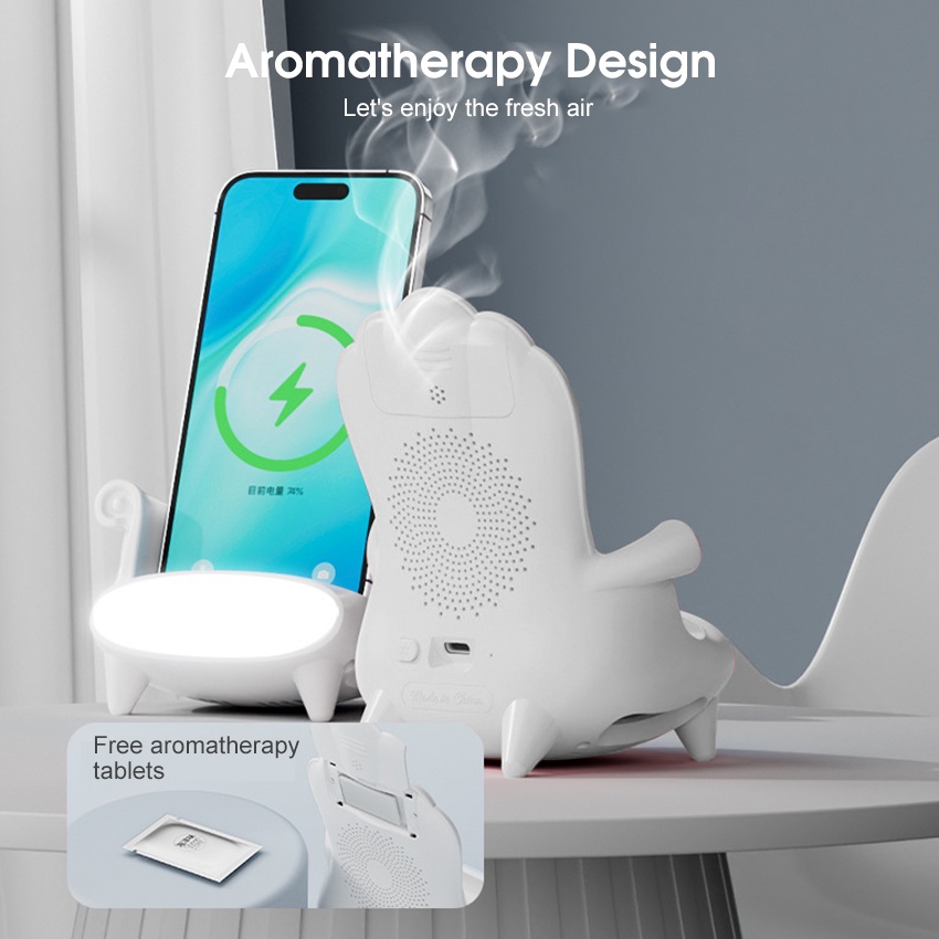 Đế Sạc Nhanh Không Dây 15W Cho iPhone Samsung Huawei Xiaomi Android