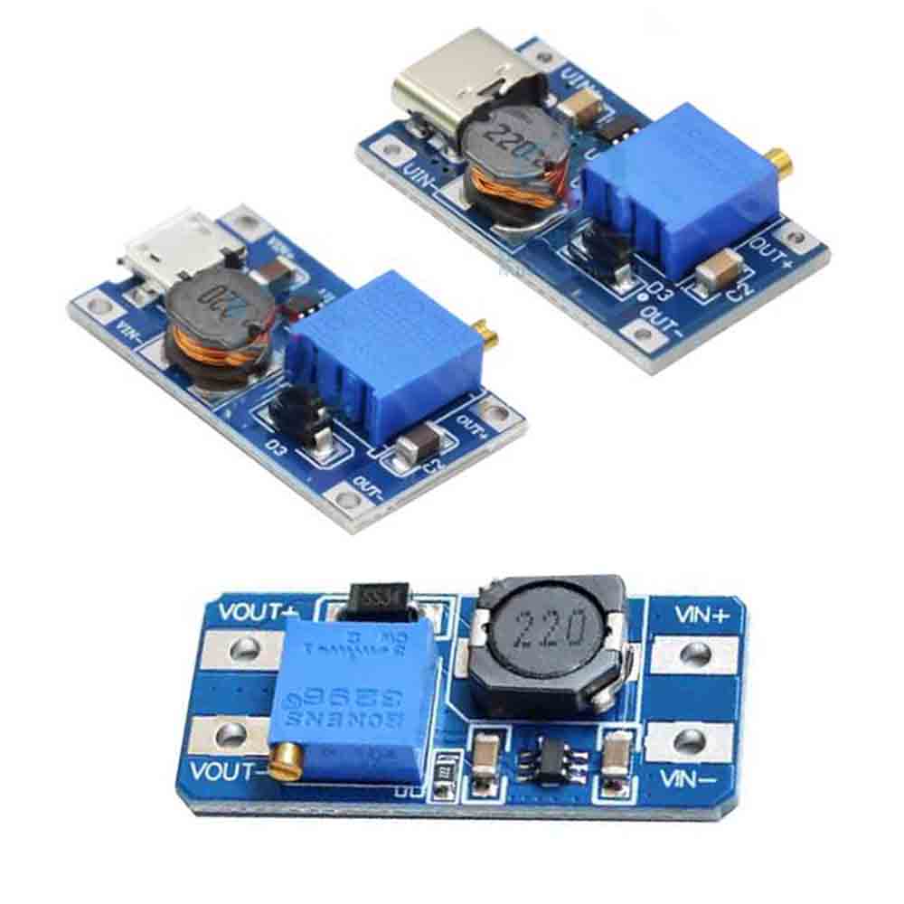Mô Đun Tăng Áp mt3608 dc-dc max 28v 2a