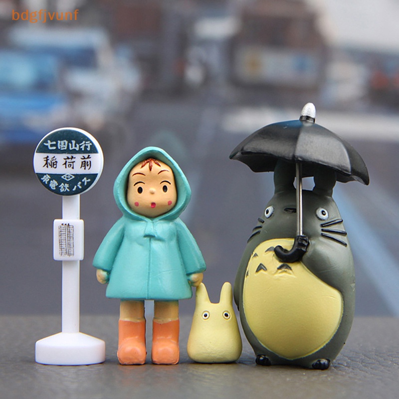 Set 4 Mô Hình Nhân Vật totoro 3-5cm
