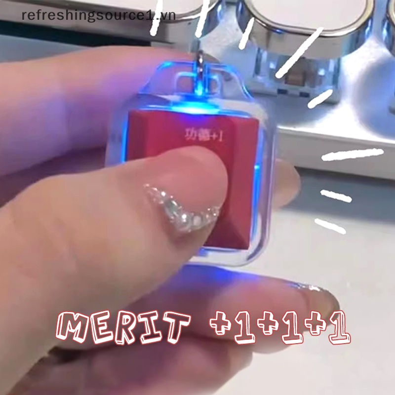 Đồ Chơi Mặt Vòng cổ Đèn led + 1 Nút Bàn Phím Cơ Giảm Căng Thẳng