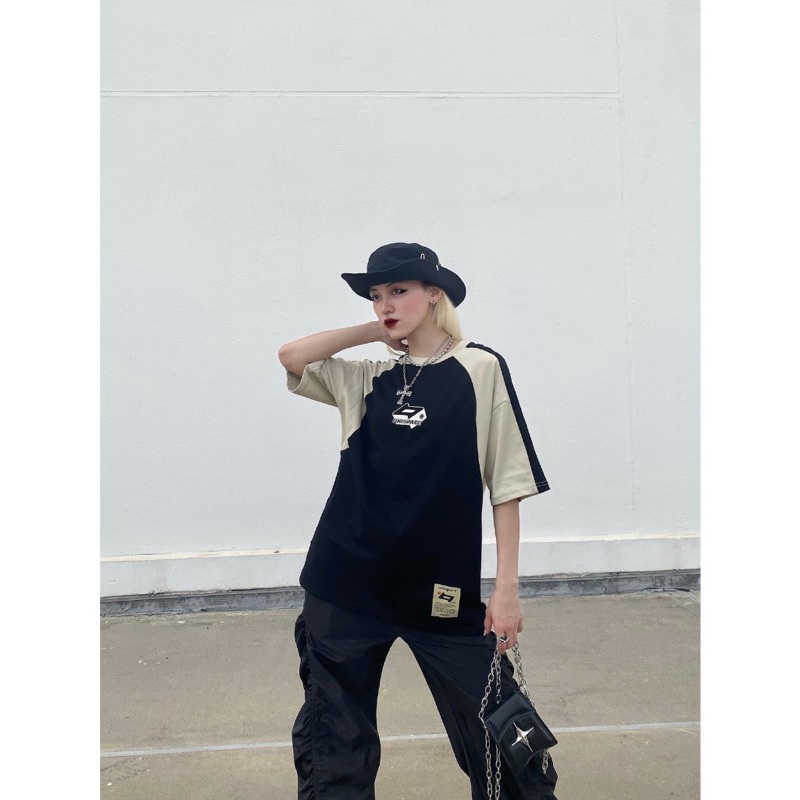 Áo thun local brand By UniSpace tay lỡ form rộng unisex nam nữ Lit Up Tee-ANO2023