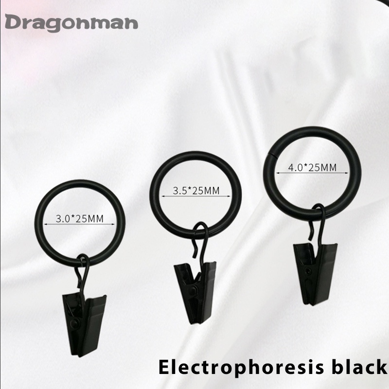 Set 40 Vòng Kẹp Rèm Cửa Chống Gỉ Sét 1 inch Phong Cách vintage