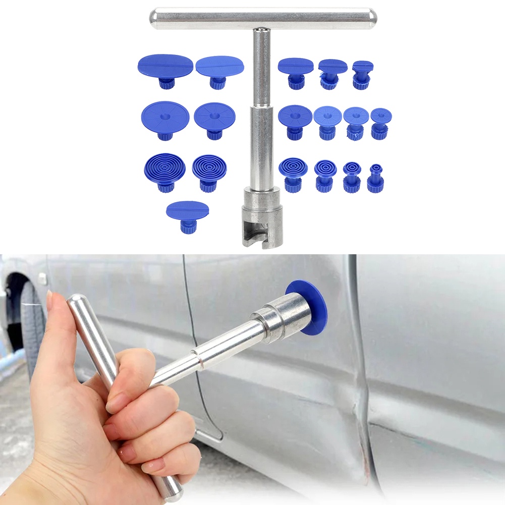 Dụng Cụ Sửa Chữa Vết Lõm Xe Hơi Kèm 18 Đầu Kéo