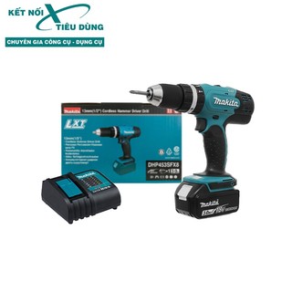 Máy khoan búa vặn vít dùng pin Makita Kết Nối Tiêu Dùng DHP453